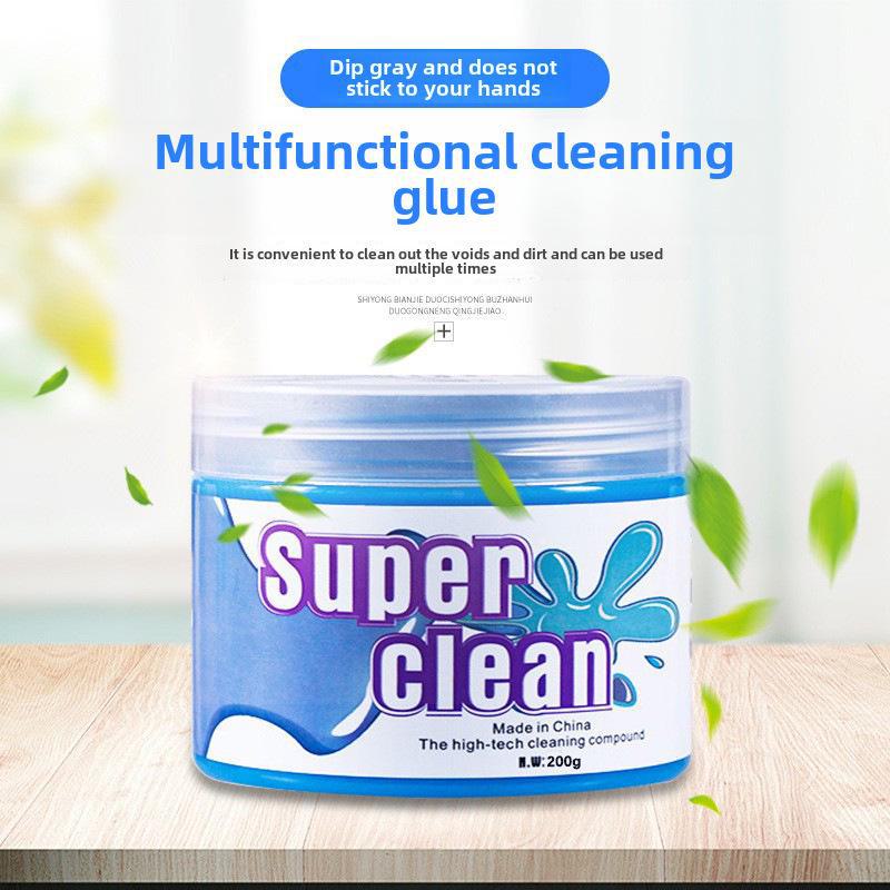 Универсальный автомобильный гель для чистки вентиляционных отверстий и щелей