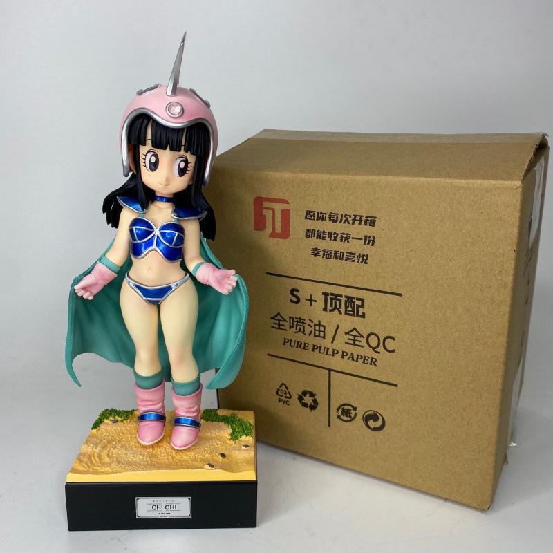Dragon Ball Girl Series, Childhood Kiki Figure, Bulma Doll Beautiful Girl Tabletop Ornament Tide Play Model