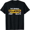 The Original Computer Funny Sarcastic Programmer Pencil Gift T-Shirt Custom Printed Graphic T Shirts Mens Clothing Camiseta