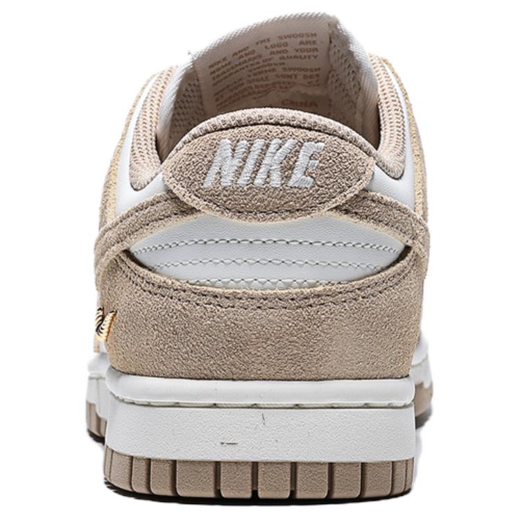 Nike Женские кроссовки Dunk Low Sail White Metallic Gold Бежевый Лен IO4244101