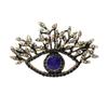 Decoration Luxury Badge Pin Crystal Pendant Rhinestone Eye Brooches Devil Eye Brooch Pin  Gifts