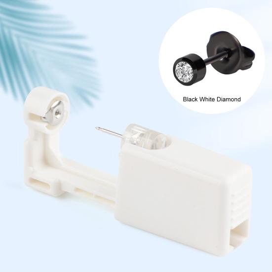 1 комплект, серьги-гвоздики для пирсинга ушей, одноразовые портативные устройства для пирсинга без боли, быстрое устройство для пирсинга для повседневной жизни