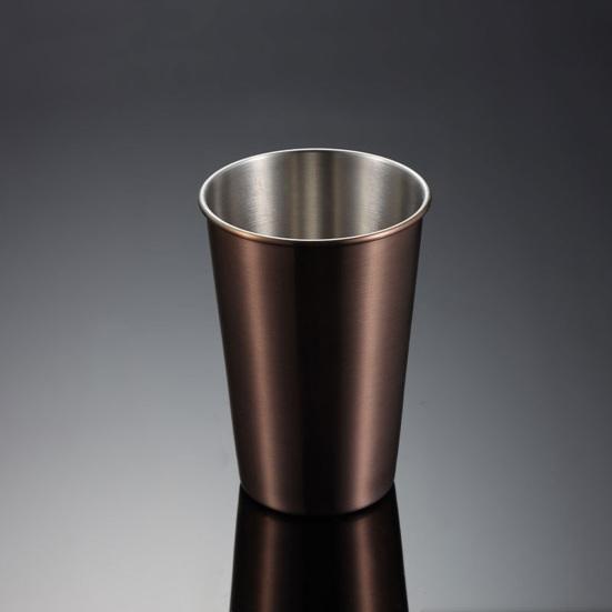 Stainless Steel 230/350/500ml Beer Cup Easy To Clean Comfortable Grip Drinking Home Accessory