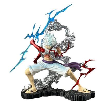 Аниме Фигурка Gear 5 Thunderbolt Nika Luffy Игрушка Модель Статуэтка Коллекция Украшение Рабочего Стола
