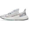 X9000L4 Boost White Silver Men Sneakers Footwear-White Silver-Metallic Halo-Blue FX8453