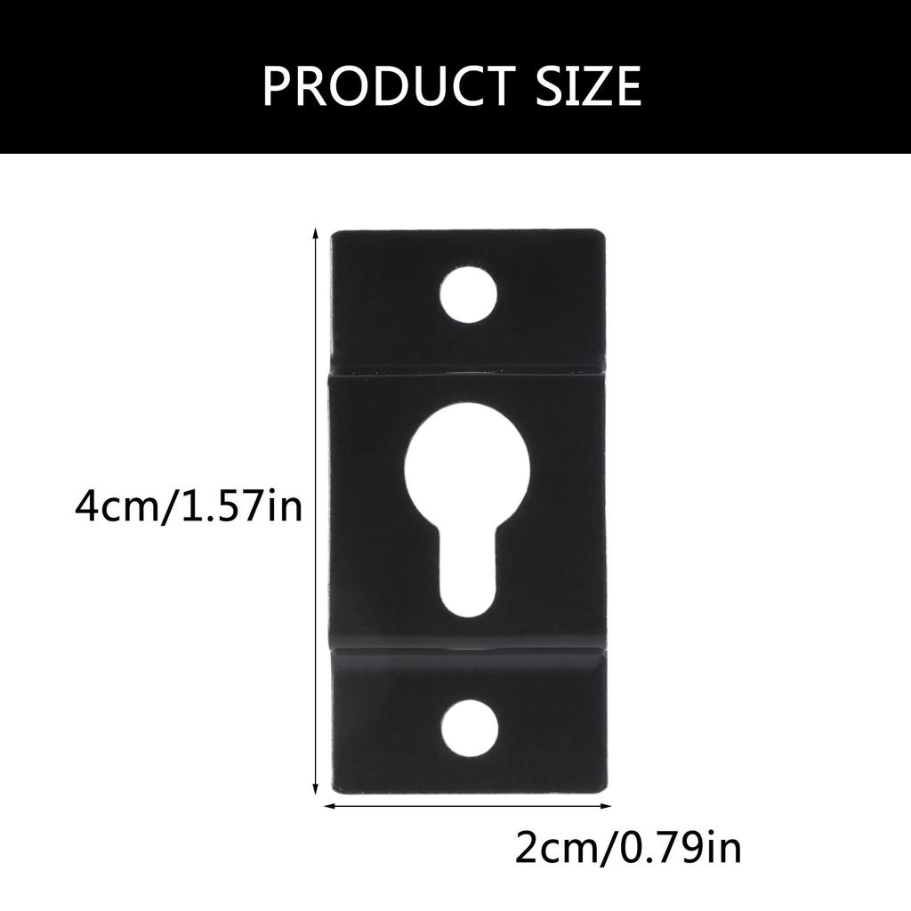 1 пара настенных крючков для динамиков объемного звучания, надежная и долговечная металлическая конструкция для экономии места музыкального оборудования
