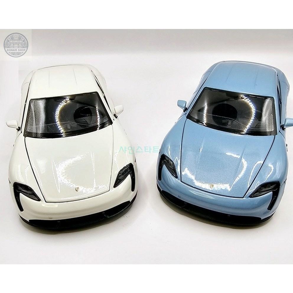 Welly Модель автомобиля Porsche Taycan из литого металла 1:24 Масштаб