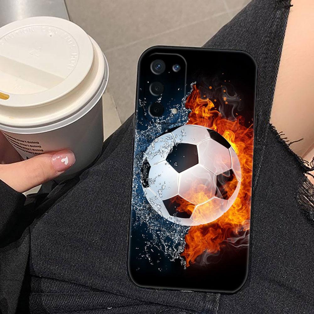 Soccer Football Ball Phone Case For OPPO F31 A5X A6X A5 A6 A17 A16 A38 A53 A54 A55 A57 A58 A60 A74 A78 A92 A93 A94 A72 A98 Cover