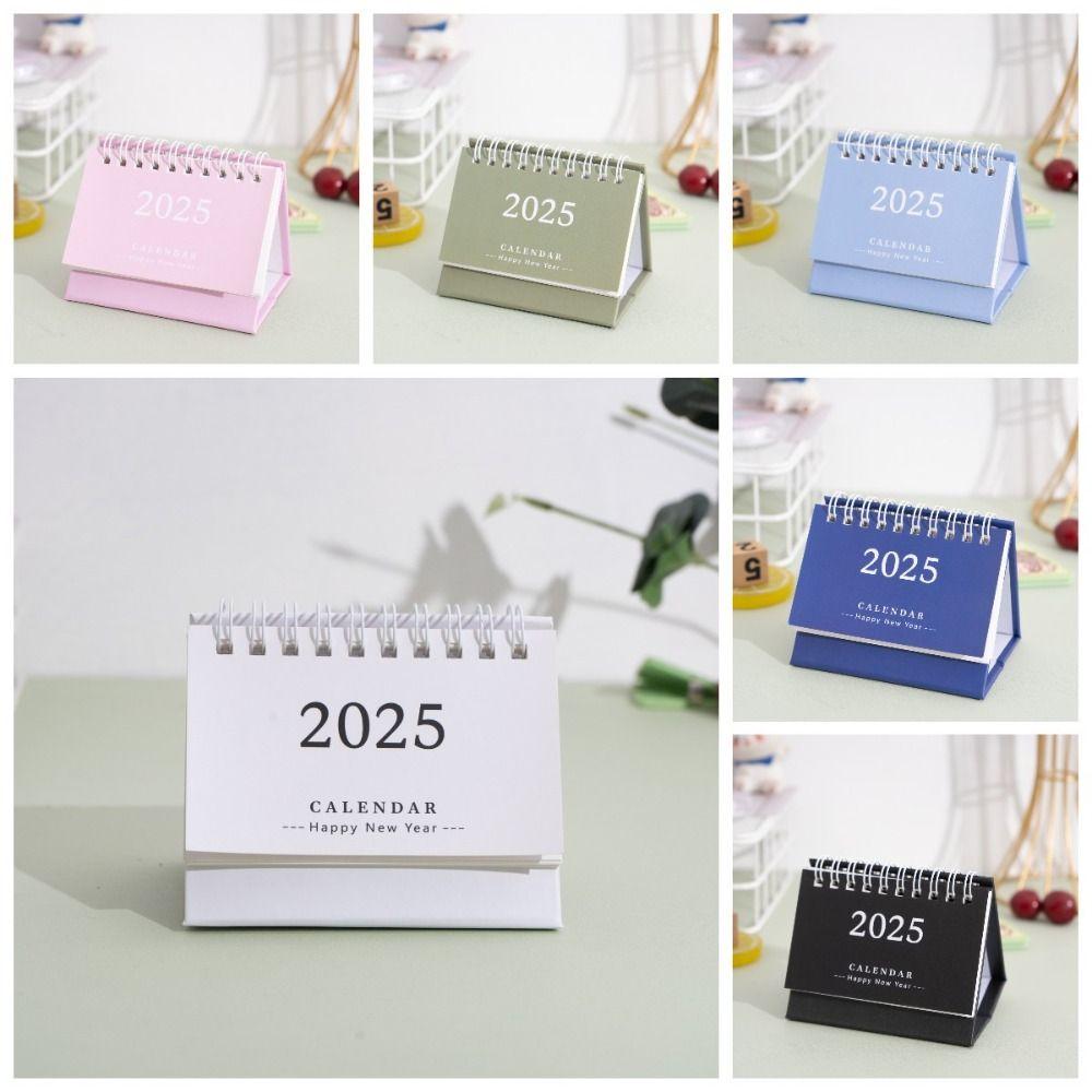 18-Month 2024-2025 Calendar Creative Yearly Agenda Mini Desk Calendar  Office Supplies