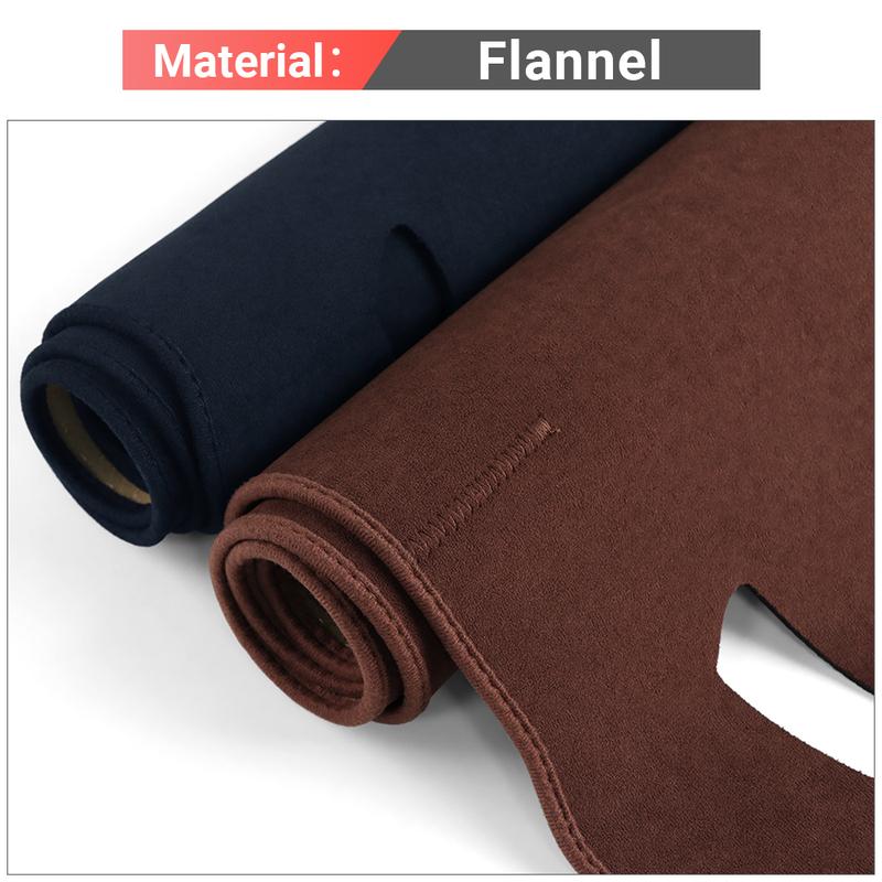For Toyota Fortuner AN150 AN160 2015-2018 2024 Car Dashboard Cover trument Panel Non-slip Pad Mat