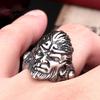 Модное этническое кольцо в год Обезьяны, год животного, украшение, Король Обезьян, мужское кольцо