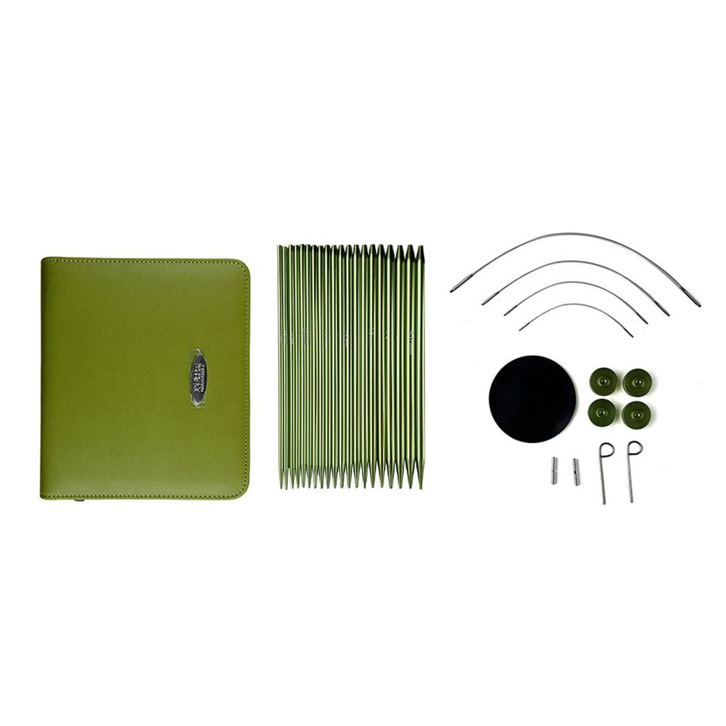 Многофункциональные круглые спицы Набор круговых спиц Размер 2,2 мм-5,0 мм Сменные спицы Инструмент для вязания