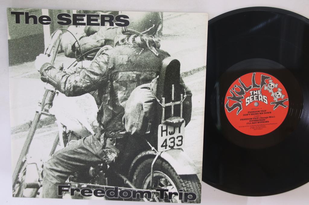 12-дюймовая пластинка SEERS - Freedom Trip SKULL1T SKULLF**K 1988 UK Рок Б/У
