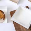 20 шт. Упаковка для пищевых продуктов Прозрачная крышка Упаковочная коробка с прозрачной крышкой Одноразовая коробка для пищевых продуктов Торт