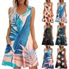 Women's Casual Sundress With Pockets Summer Boho Beach Dress Holiday  For Women Tank Dresses