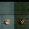 3D двухсторонний фон с тенью дерева для фотографии: Минималистичный реквизит для натюрмортов с косметикой, едой и ювелирными изделиями