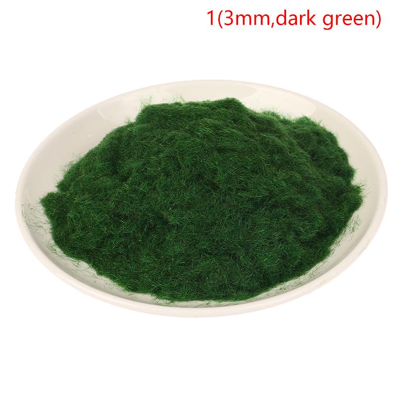 3/5 мм травяной флок порошок для искусственной местности игры ландшафтные аксессуары искусственная трава песок стол модель железная дорога макет
