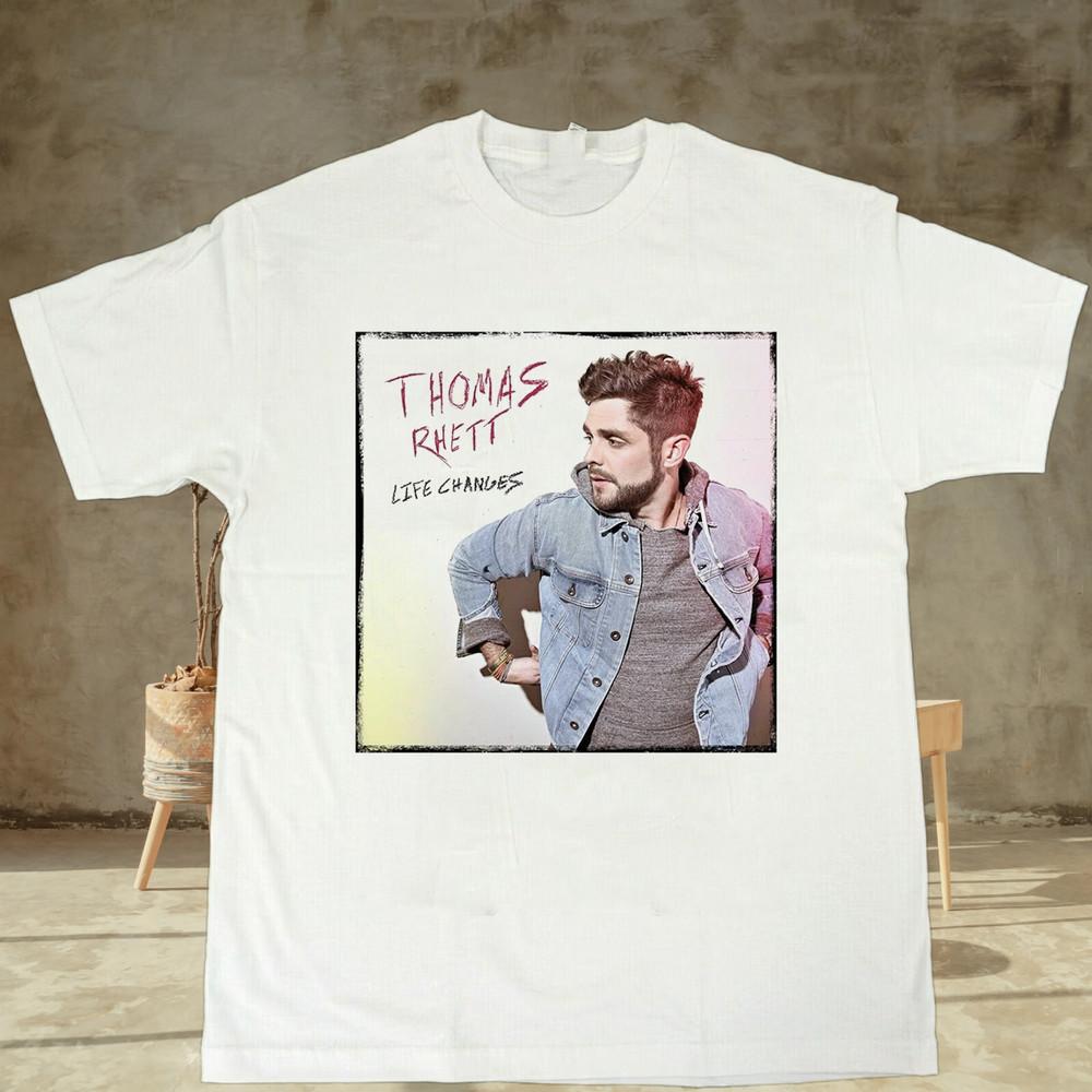Thomas Rhett Life Changes Cotton T Shirt Size S-5XL Unisex T-Shirt