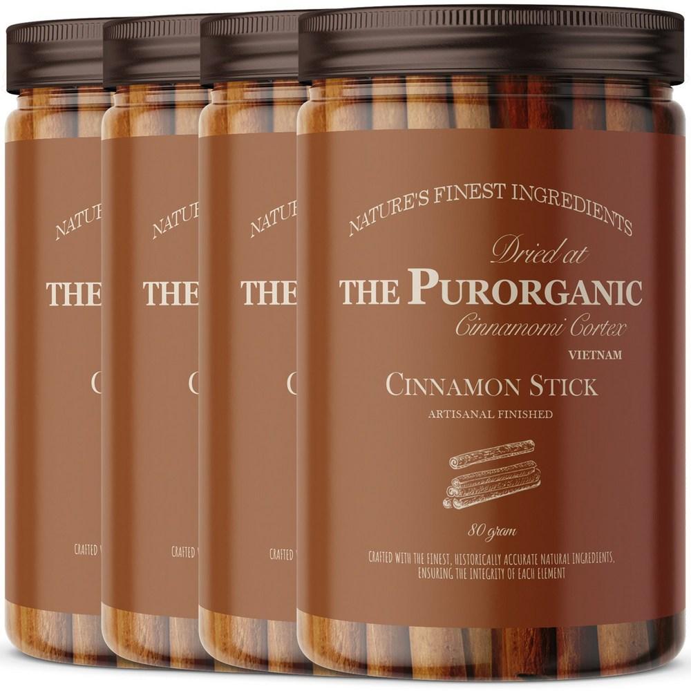 Purorganic Premium Cinnamon Sticks 4 pcs 80g
