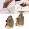 Thimble Sewing Press-fit Thimble Finger Sleeve Household Adjustable Thimble Ferrule Metal