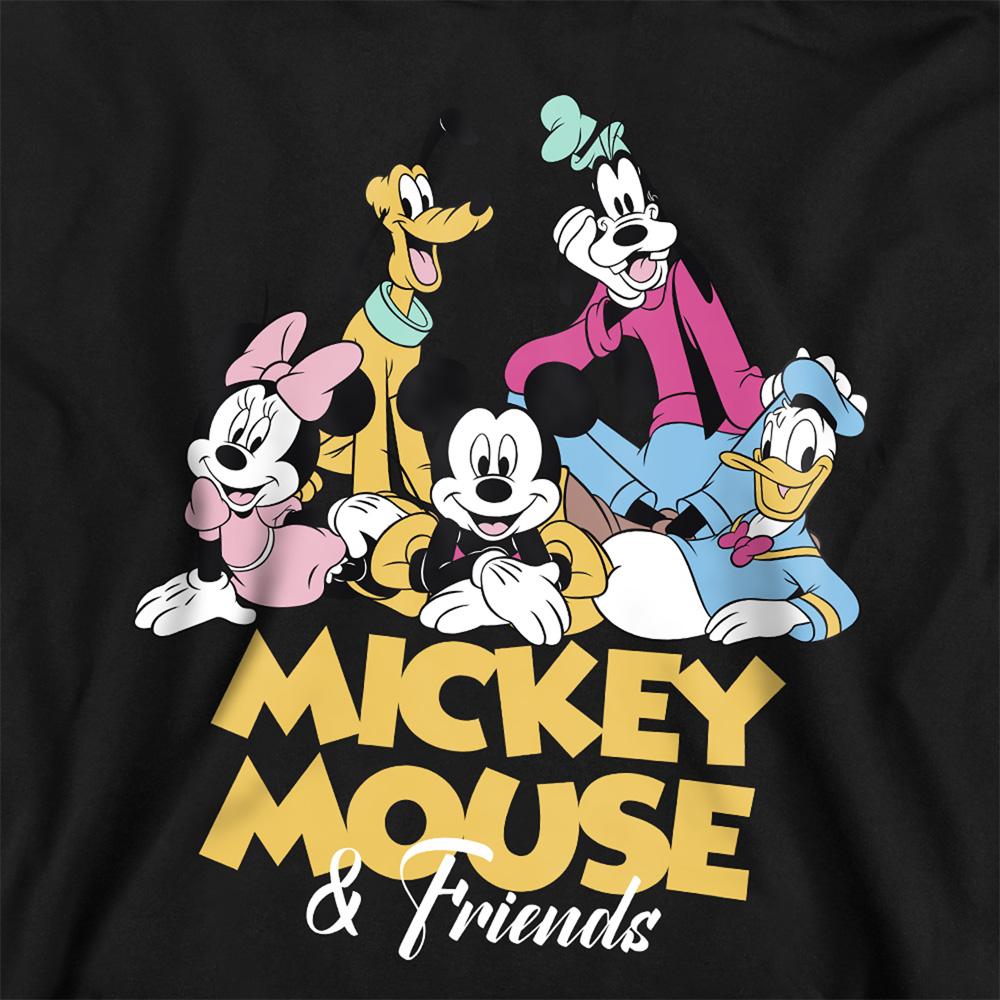 Disney Детская толстовка с капюшоном Микки Маус и друзья