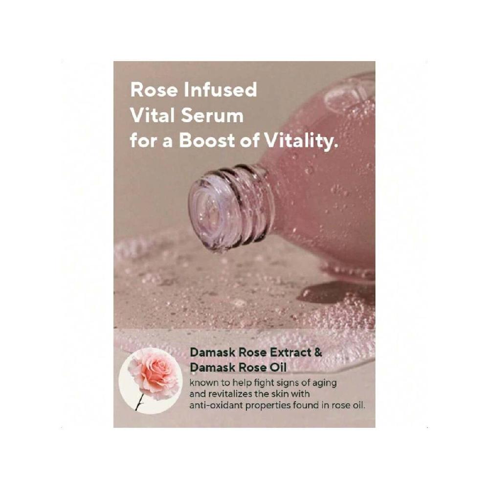Aromatica Reviving Rose Infusion Serum 100 мл Омолаживающая Увлажняющая Сыворотка, Сыворотка для Жизненной Силы для Сухой Кожи | С Водой Дамасской Розы и Розовым Маслом