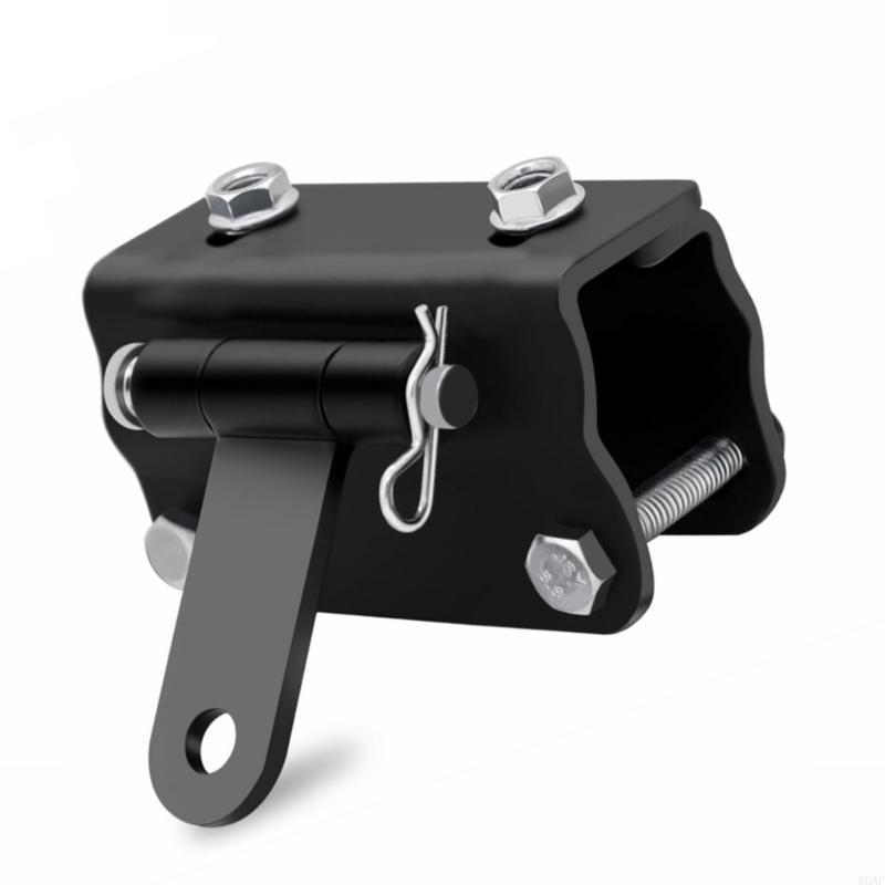 K0AF Adjustable Heavy Duty Snowmobile Bumper Hitch Easy Install Snowmobile Hitch Supports Safe Towing Simple Installation