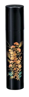Nakatani Brothers Company Yamanaka Lacquerware Портативная зубочистка Черная Осенняя Трава 37-3517