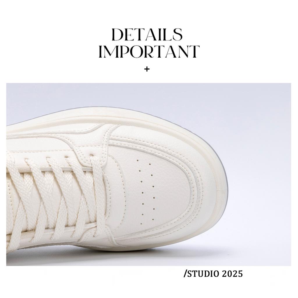 Global Mesh Breathable Board Shoes ZHQ-ZL9017 Summer Trendy Versatile Platform White Shoes Fashion Heightening Sports Shoes