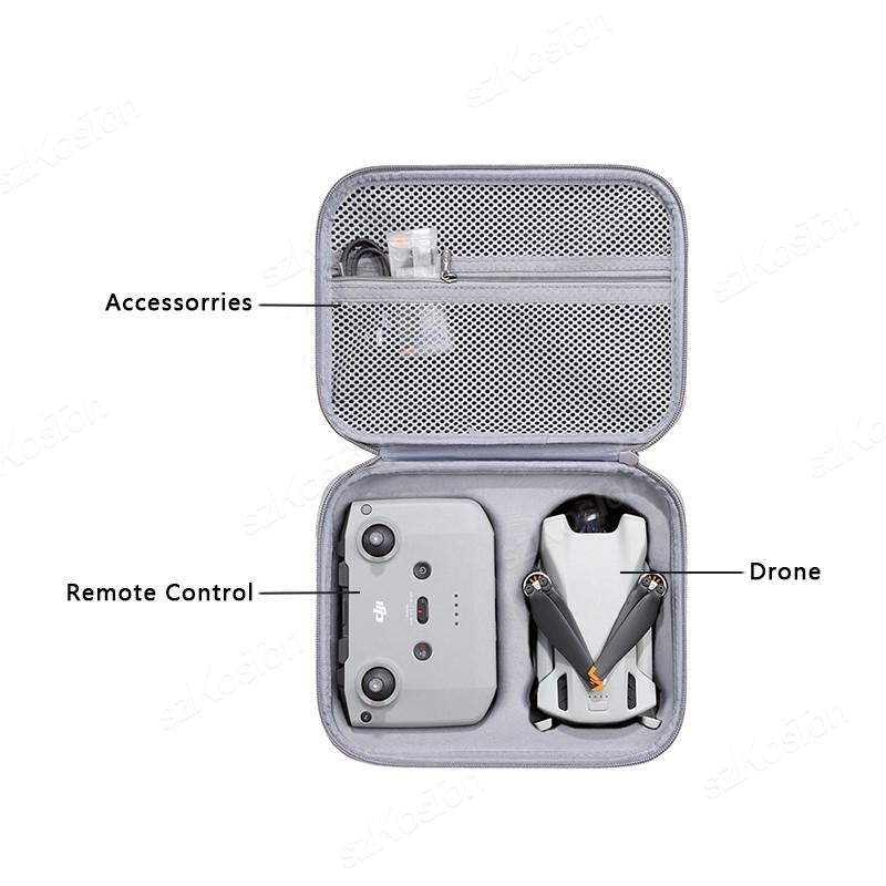 Storage Carry Bag for DJI Mini 2/Mini 2 SE/MINI 4K Drone Battery Remote Control Box Protective Portable Handbag Accessories