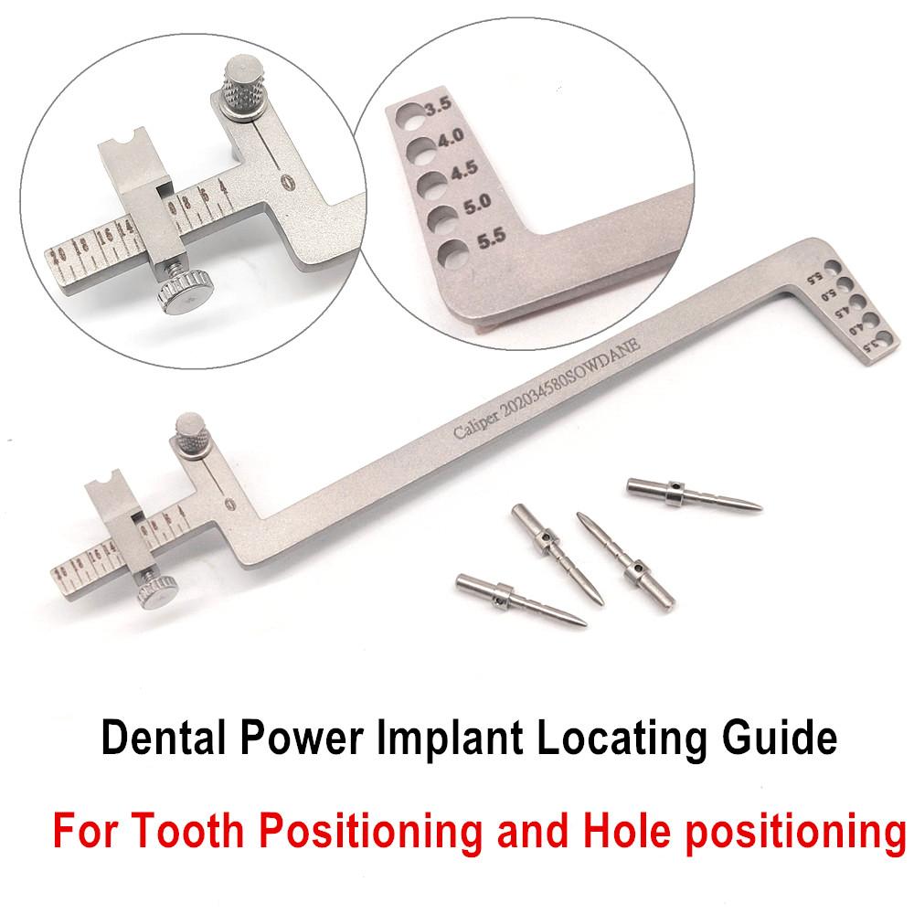 Комплект направителей для стоматологических имплантатов. Хирургический локатор для имплантатов. Локатор для позиционирования. НАБОР для удлинения параллельной глубины.