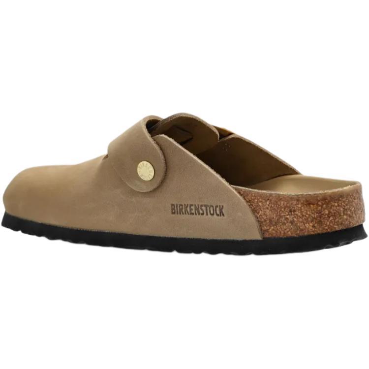 Birkenstock Бостонские замшевые мюли с большой пряжкой Женские 1030425
