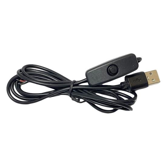 Switching Power Cord Insulated High Temperature Resistant Plug Play LED Lamp USB Extension Switching Power Wire for Home