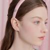 Double Heart Cubic Hairband_pink