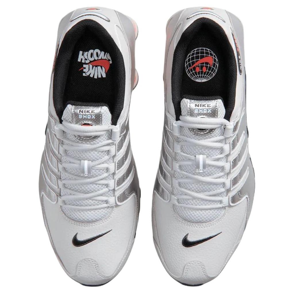 Nike Shox Nz Series Удобные Посадка Беговые Кроссовки Мужская кроссовка Серебристый IR0610-025