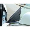 For Tesla Model 3 2017-2023 Carbon Fiber A Pillar Front Triangle Cover Trim 2pcs