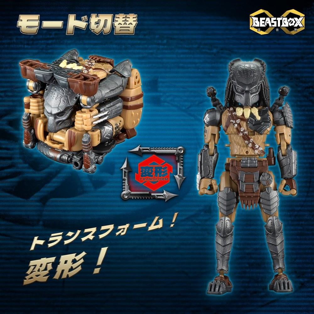 52TOYS BeastBox Серия Infinity IB-17 Волк Хищник Трансформирующаяся Фигурка Действия Раскрашенная Высоко Артикулируемый Меха Робот Куб Подходит в качестве Подарка для