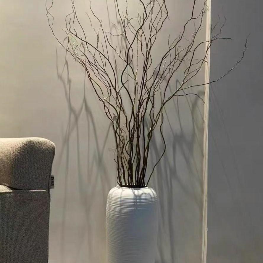 Decorative White Dragon Willow & Mulberry Branches for Windows and Displays