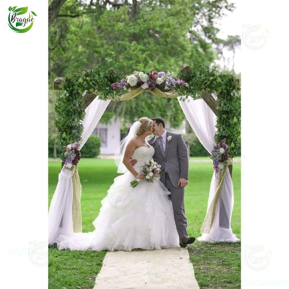 200 см искусственные растения лианы зеленые листья плющ виноградная лоза для дома свадебный декор оптовая продажа diy подвесная гирлянда искусственные цветы