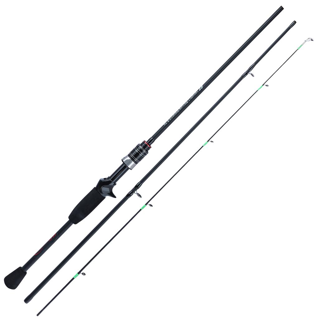 SOUGAYILANG Спиннинговая удочка 1,8 м, сверхлегкая удочка из углеродного волокна, 3 секции, ручка из ЭВА, удочка