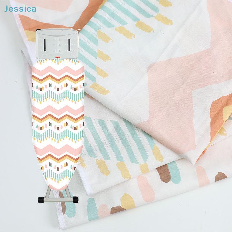 Heat-Resistant Ironing Board Cloth Cover - Non-Fray Fabric Covers With Multiple Pattern  Size Options (Washable Ironing Pad)