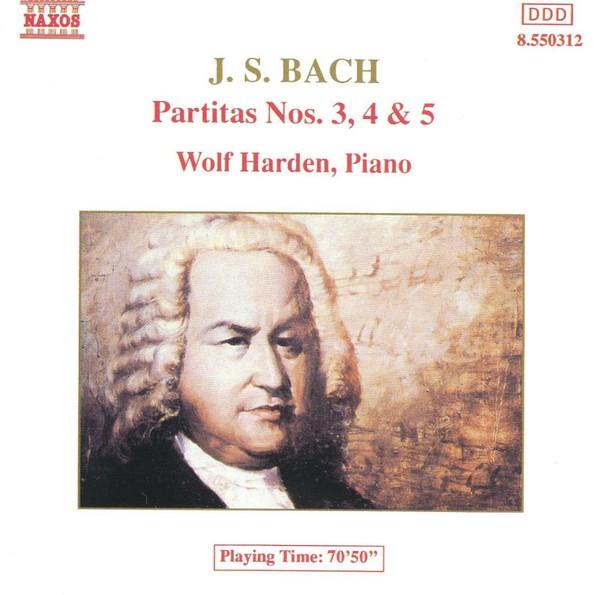 CD РАЗНЫЕ - Бах, И.С.: Партиты №№ 3, 4 и 8550312 Naxos Europe Классическая Б/У