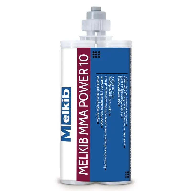 Melkib Mma Power 10 Beige 2K Methacrylate Adhesive For Metal, Plastics And Composites