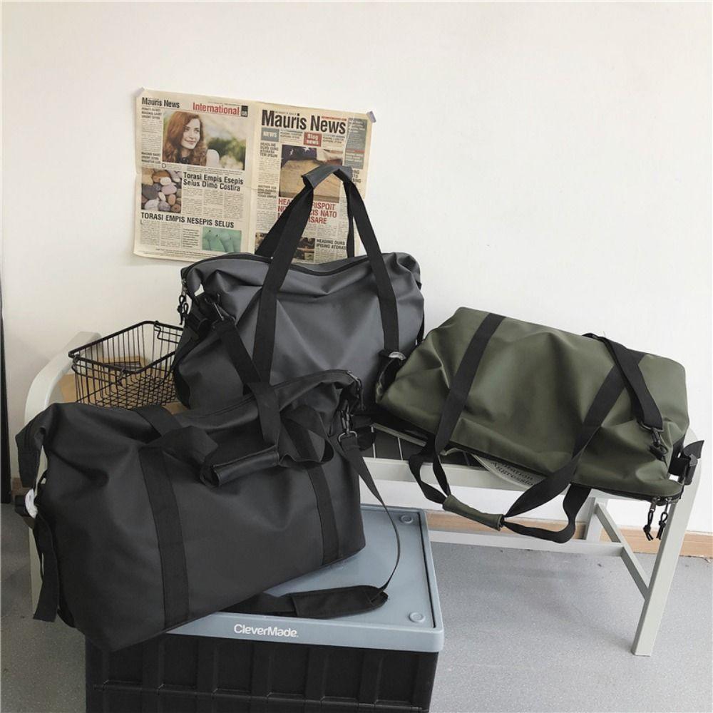 Large Capacity Travel Duffel Bag Waterproof Women's Clothing Tote Oxford Gym Handbags Weekend