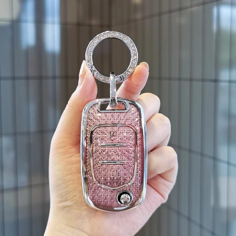 Брелок для Wuling Hongguang Mini Ev Mini Gb Nano Ev Чехол для ключа Корпус ключа Брелок 22 Автомобильная пряжка Чехол Женский чехол для ключа