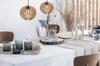 MODERN WOODEN LED CEILING HANGING LAMP