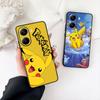 P-Pokemons GO P-Pikachus Mewtwo Phone Case for Samsung Galaxy S22 S21 S20 FE Ultra Plus A35 A36 A37 A33 A34 A04 A71 Cover Casing