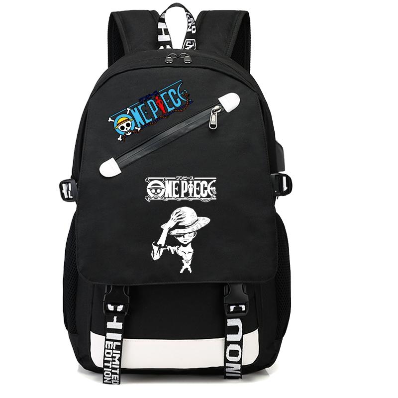 Цельный рюкзак в стиле аниме для мальчиков и девочек, сумка для книг в школу, большая вместительная студенческая сумка для книг, мужская и женская дорожная сумка Mochila