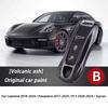 Для Porsche Macan Boxster Cayman Panamera 718 911 Taycan Чехол для ключа автомобиля Бесключевой чехол Оболочка для ключа Автомобильные аксессуары Защитный чехол