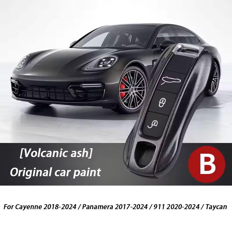 Для Porsche Macan Boxster Cayman Panamera 718 911 Taycan Чехол для ключа автомобиля Бесключевой чехол Оболочка для ключа Автомобильные аксессуары Защитный чехол